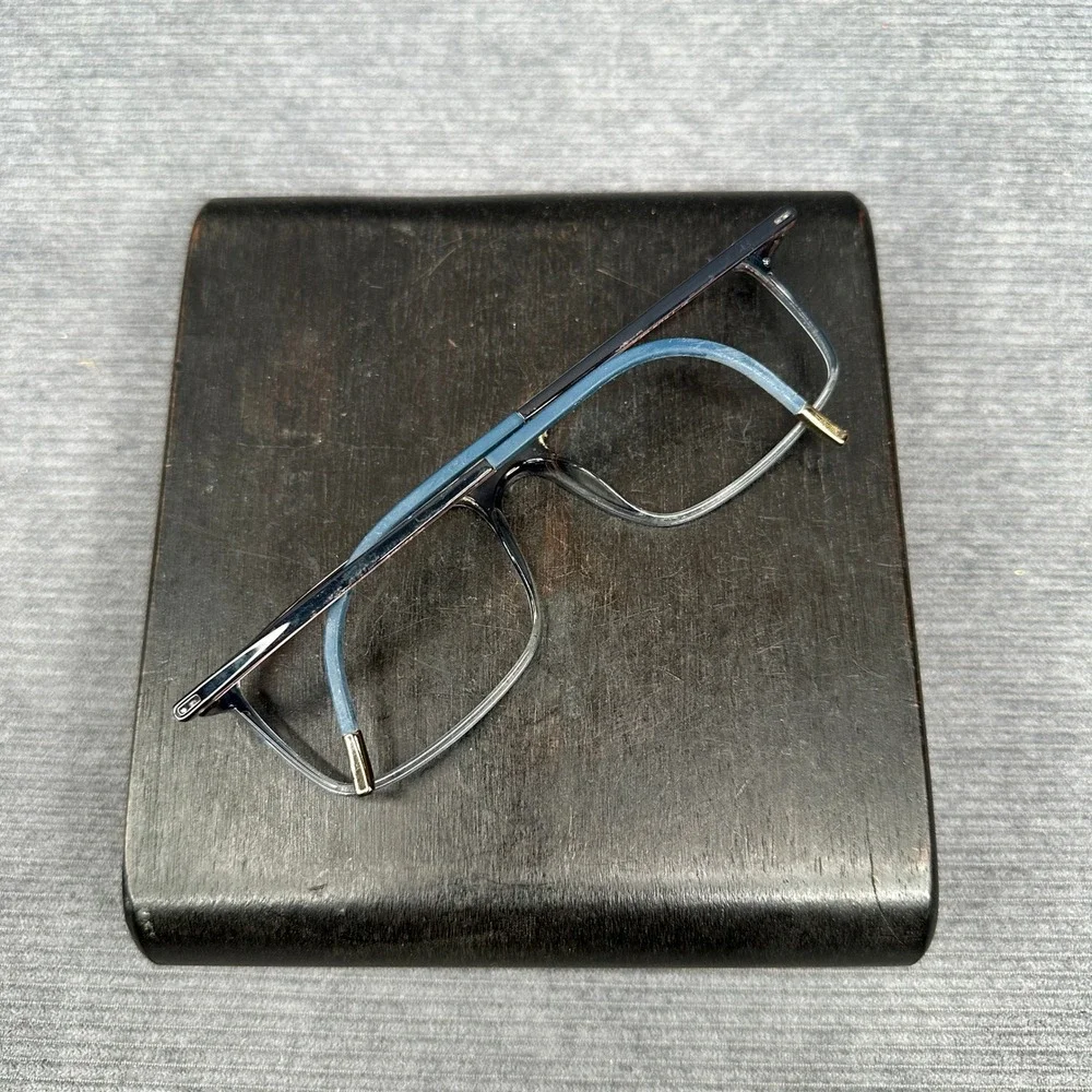 Silhouette SPX Y2K 2934 Blue Purple Gradient Rectangular Eyeglass Frames 56-16